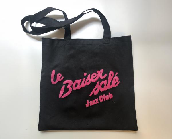 Tote Bag noir Le Baiser Salé Jazz Club | © Le Baiser Salé